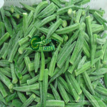 2015 New Crop IQF Frozen Whole Okra Vegetables